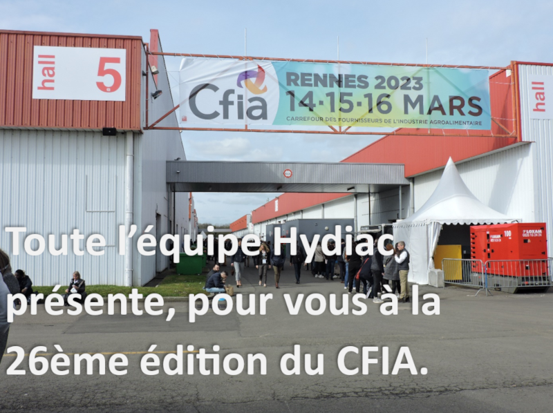 Visite d’HYDIAC au CFIA de Rennes